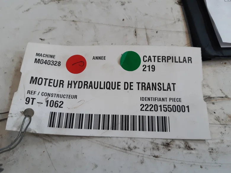 Moteur hydraulique de translation pour CATERPILLAR 219