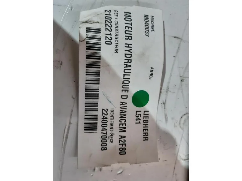 Hydraulic travel motor for LIEBHERR L541