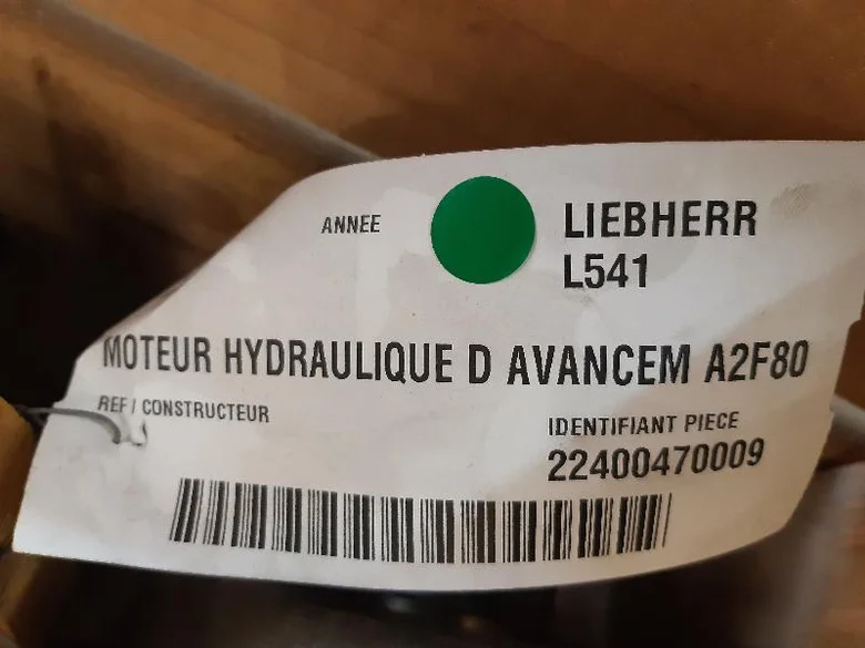 Motor hidráulico de avance para LIEBHERR L541