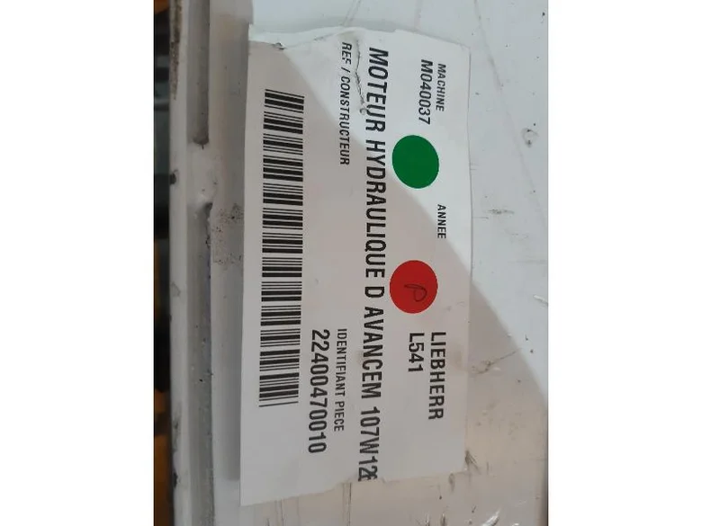 Hydraulic travel motor for LIEBHERR L541