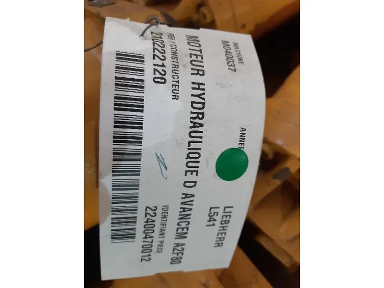 Motor hidráulico de avance para LIEBHERR L541
