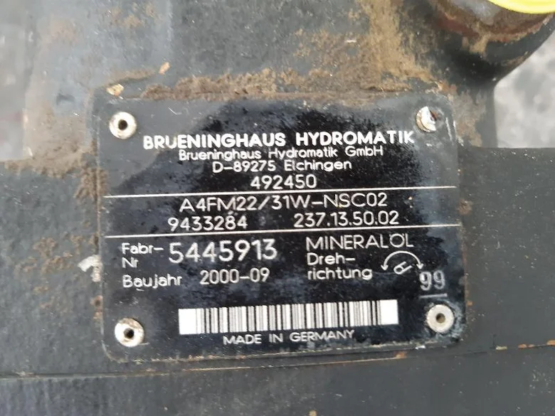 Motor hidráulico de avance para AMMANN AV95