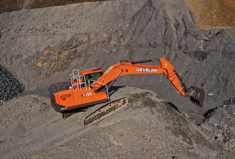 Pelle sur chenilles 26,3t Develon DX260LC-9