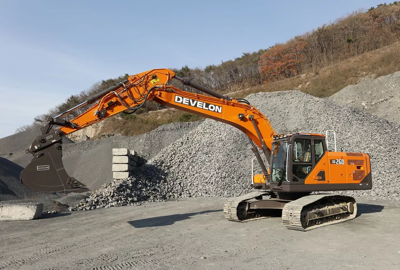 Pelle sur chenilles 26,3t Develon DX260LC-9